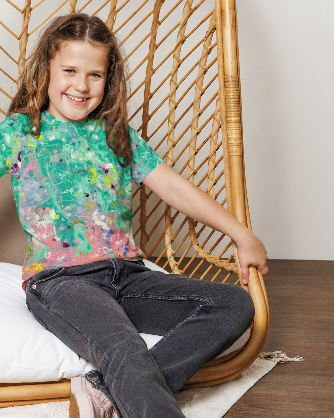 METEORIC MOOD | youth t-shirt featuring original abstract art