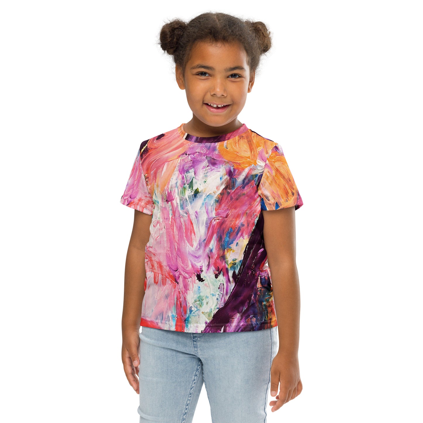 MESSY & REAL | youth t-shirt featuring original abstract art